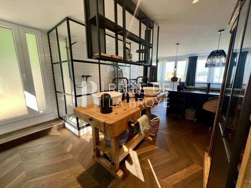 Superbe duplex meublé de 2.5 pièces à Estavayer-le-Lac (13)