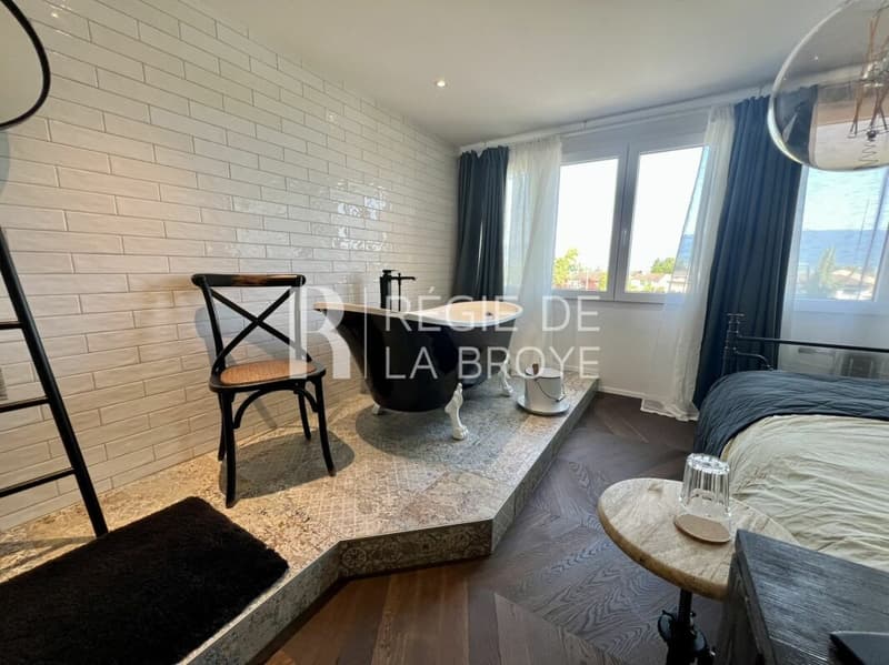 Superbe duplex meublé de 2.5 pièces à Estavayer-le-Lac (14)