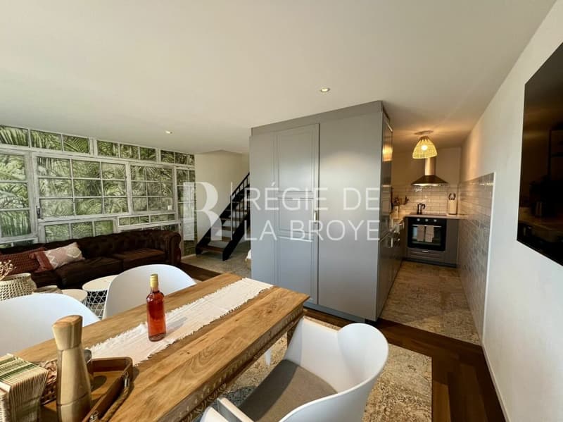 Superbe duplex meublé de 2.5 pièces à Estavayer-le-Lac (5)