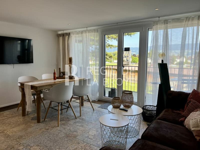 Superbe duplex meublé de 2.5 pièces à Estavayer-le-Lac (1)