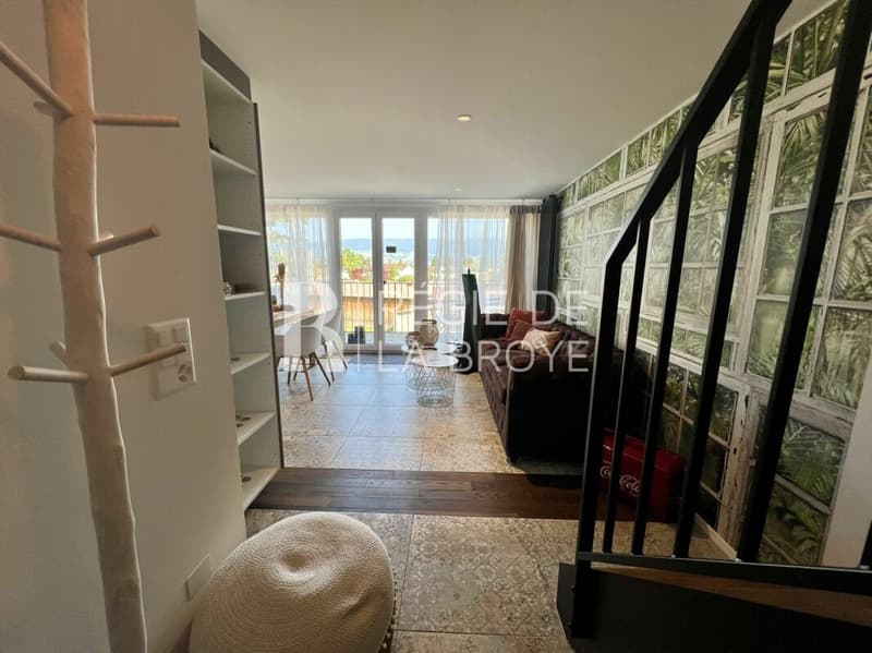 Superbe duplex meublé de 2.5 pièces à Estavayer-le-Lac (8)