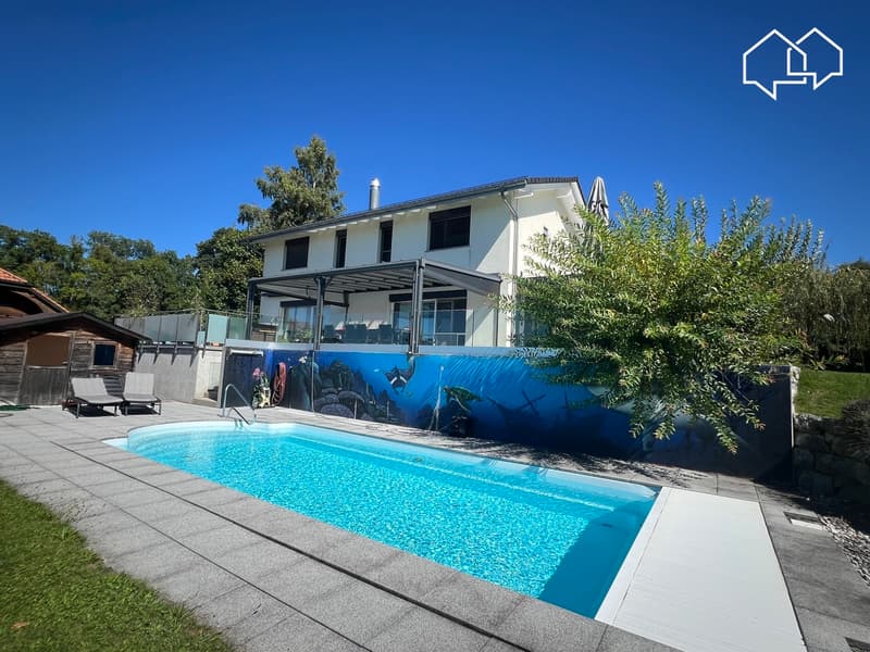 Villa moderne de 2 logements sur une parcelle de 1400m² (2)