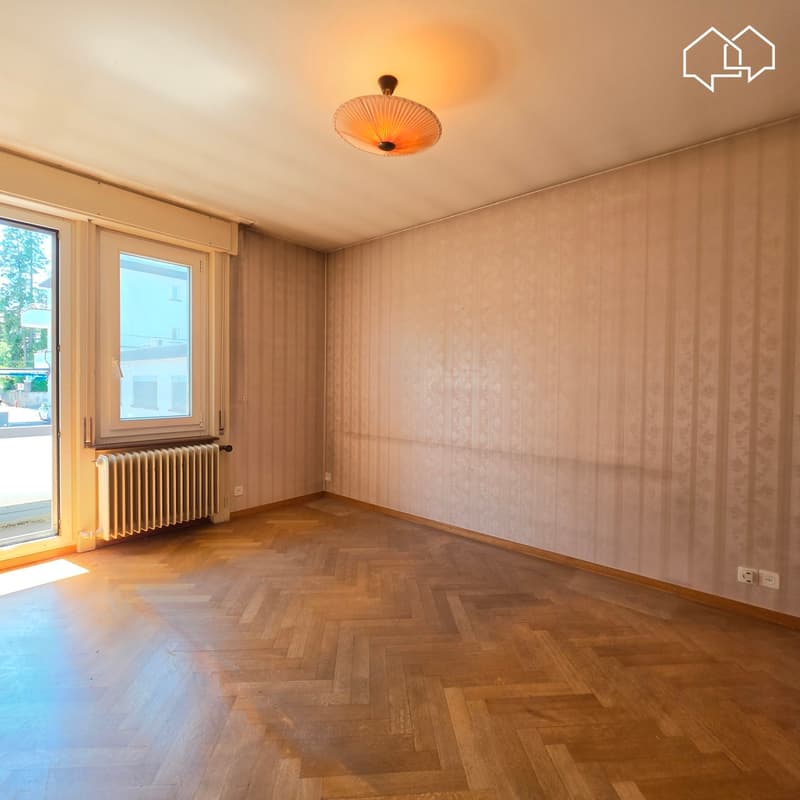 Appartement 1er étage: chambre avec balcon