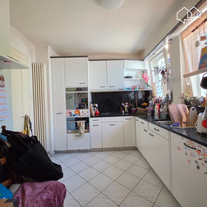 Appartement du rez-de-chaussée: cuisine