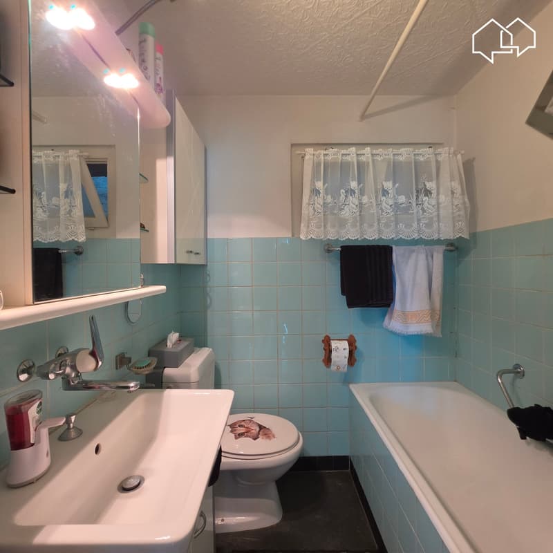 Appartement rez - salle de bain