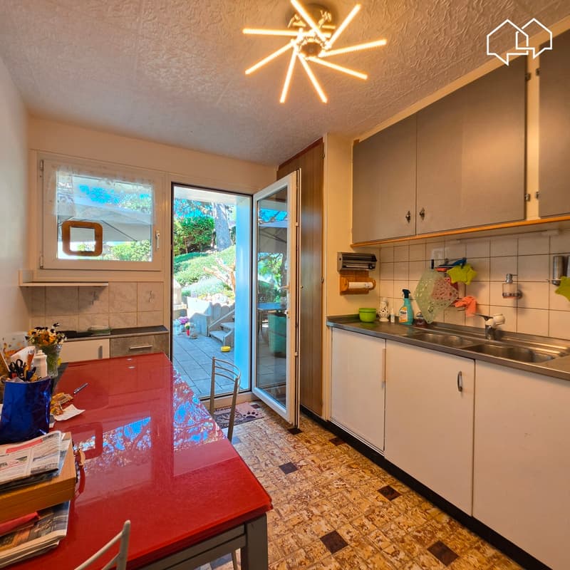 Appartement rez - cuisine