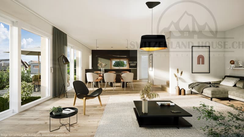 Splendide ville individuali vicino al lago e alle comodità a Gletterens (4)