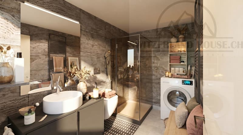 Magnificent 2.5 rooms close to Sarine in the lower town of Fribourg (7)