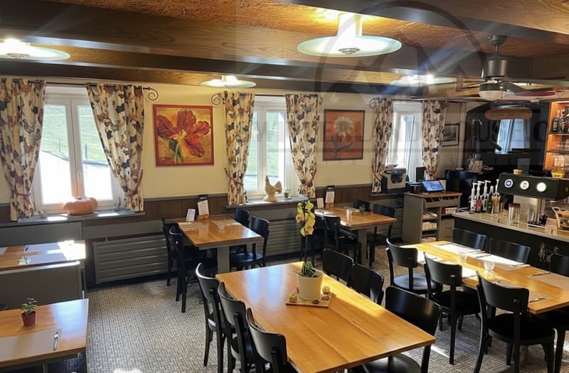 Ristorante e immobile di rendita a Posat vicino alla natura e alle comodità (7)