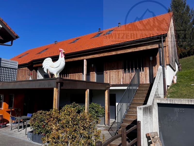 Ristorante e immobile di rendita a Posat vicino alla natura e alle comodità (5)
