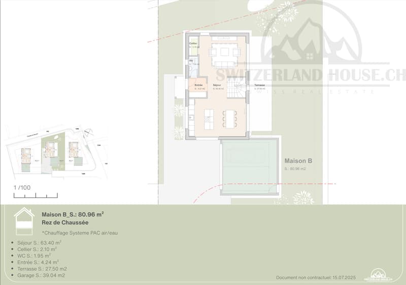 Magnificent individual new villa with 5.5 rooms and large garden in Lovens (13)