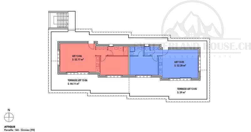 Prächtiges 4,5-Zimmer-Duplex mit Terrasse und Garten in Givisiez (12)