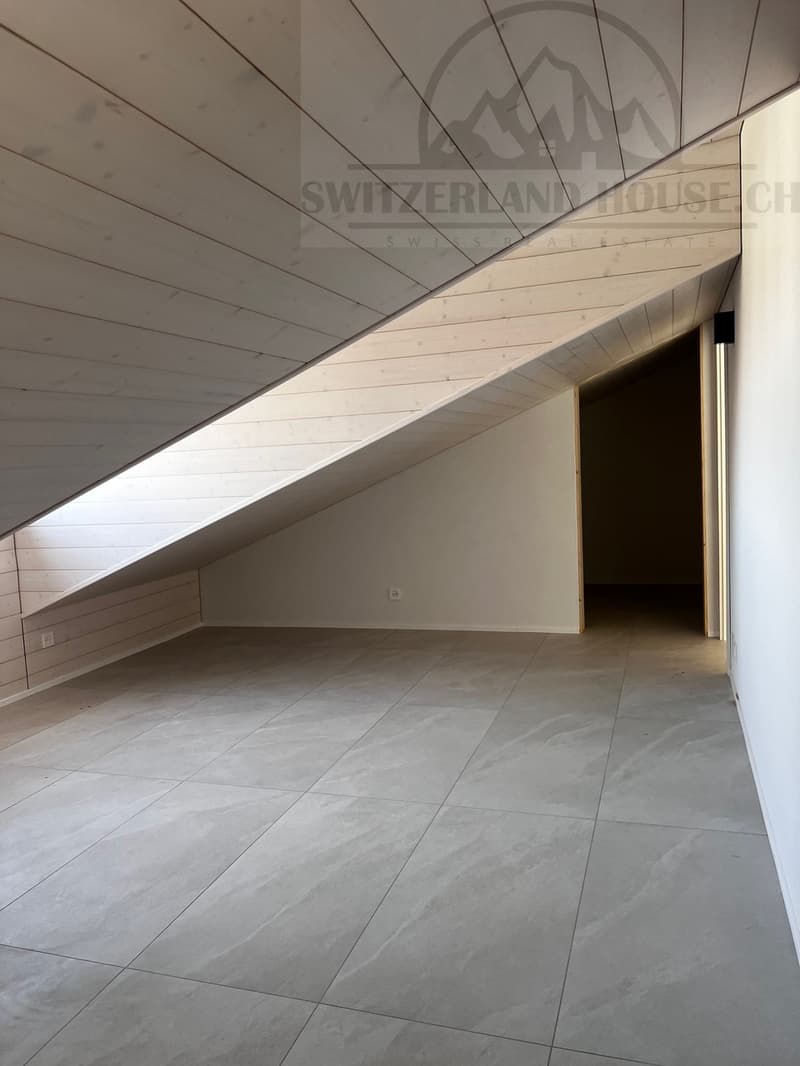 Magnifique attique 4,5 pcs avec cachet à Ecuvillens (12)