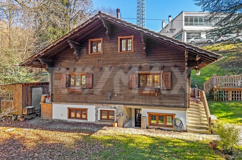 Invest in the future: renovated chalet with land and potential in Lausanne (1)