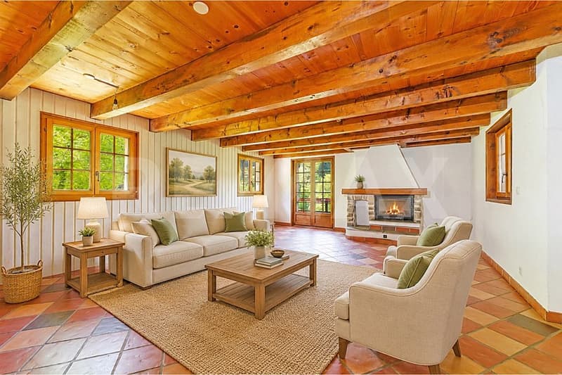 Un petit paradis entre lac et nature : maison de 3 appartements (13)