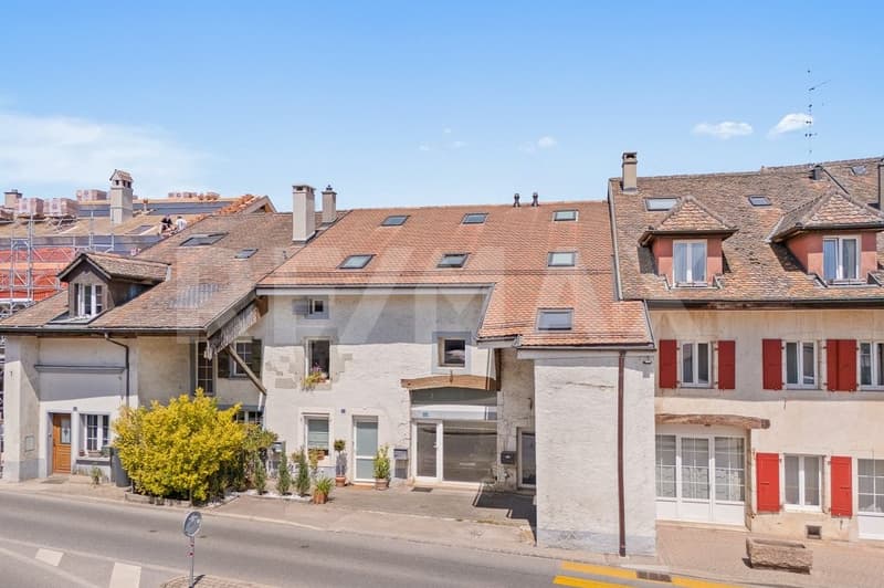 Au centre du village: appartement de 207 m² habitables, 5,5 pièces (2)
