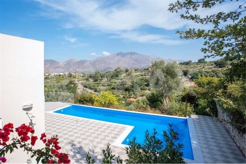 Havre de paix en Crète, Villa avec piscine au milieu des oliviers (6)