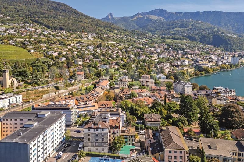 Immeuble de rendement : 2 surfaces commerciales et 4 appartements 3.5 pièces (2)