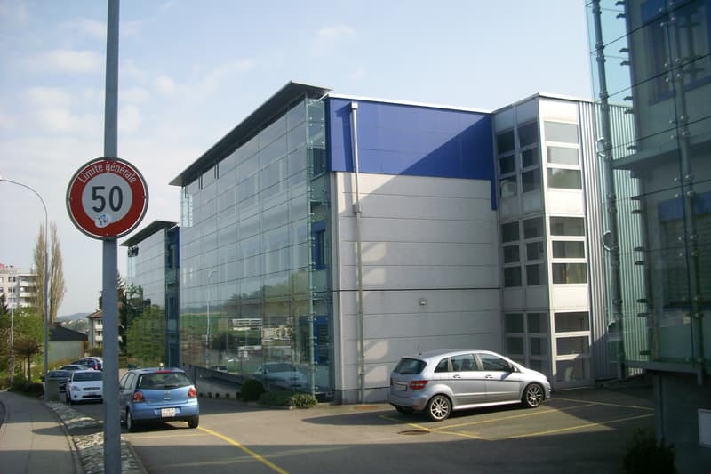 From 124 to 874 m2 of modular offices in Granges-Paccot/Fribourg (4)