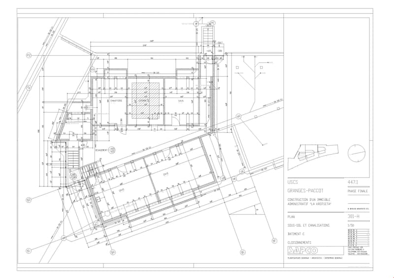 From 124 to 874 m2 of modular offices in Granges-Paccot/Fribourg (5)