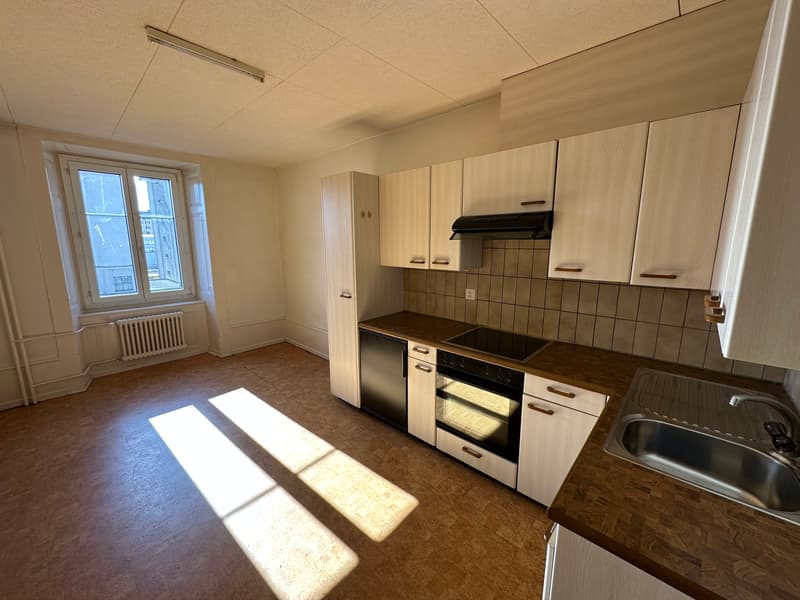 00543 - Wohnung 2 Zimmer - Léopold-Robert 126 - La Chaux-de-Fonds (1)