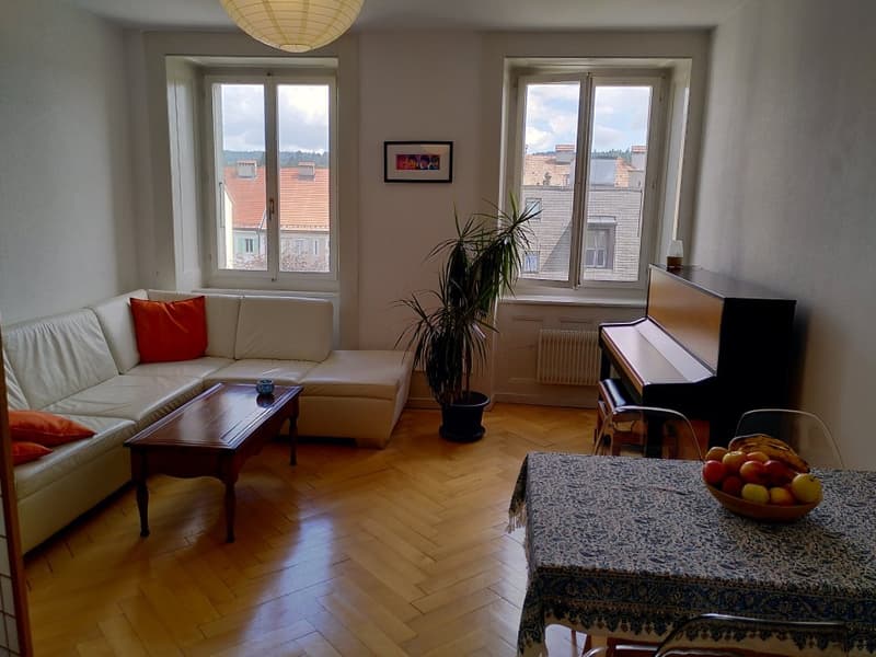 00740 - Wohnung 2 Zimmer - Numa-Droz 131 - La Chaux-de-Fonds (1)