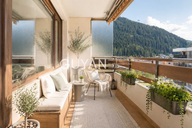 Balkon visualisiert