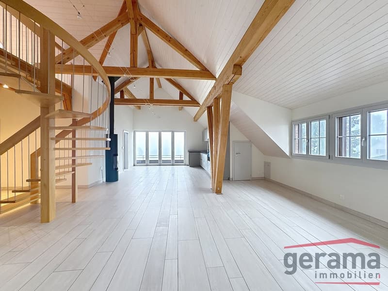 Very beautiful 3.5-room apartment on the 1st floor in Ponthaux (2)