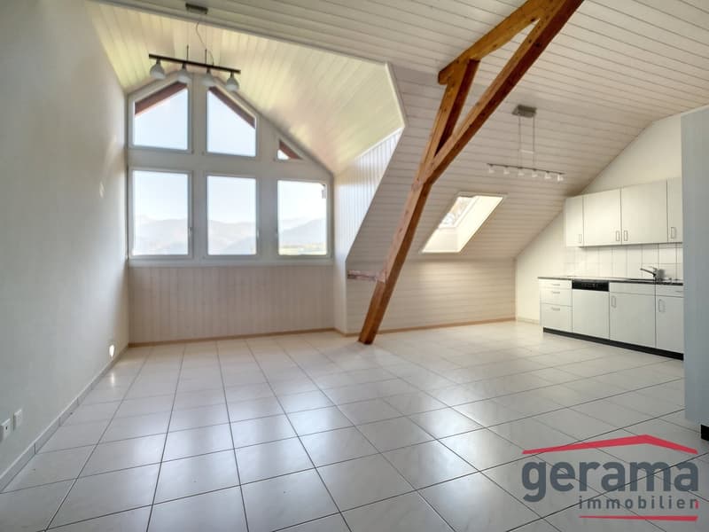 Charmante 3.5 Zimmerwohnung in Oberschrot . (2)