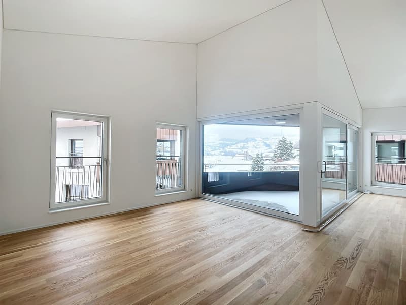 Moderne 3.5 Zimmerwohnung in Plaffeien (2)