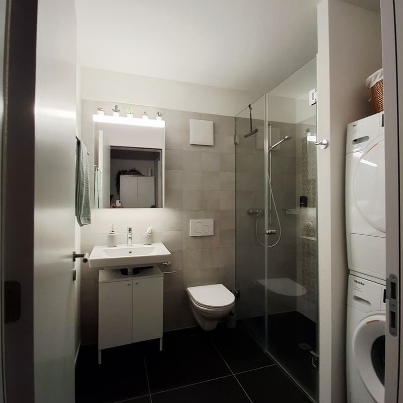 Magnificent 1.5-room apartment on the ground floor in Givisiez (5)