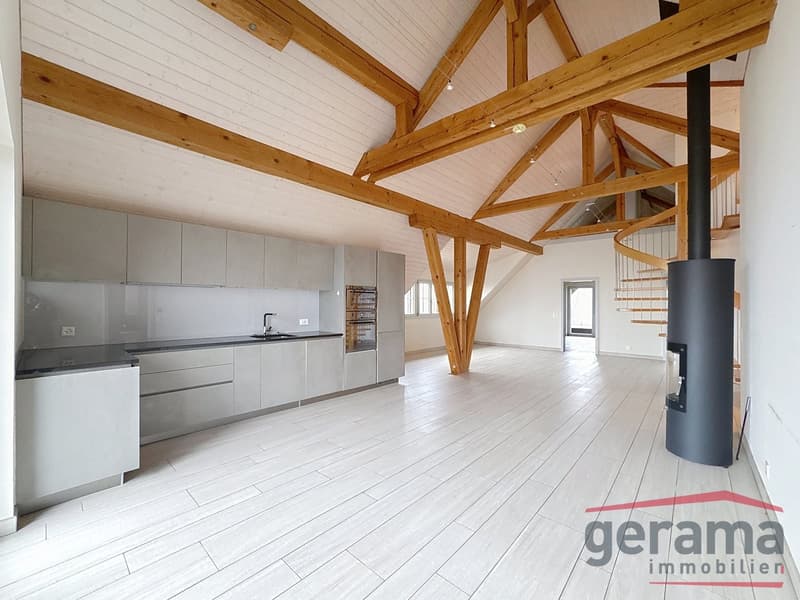 Très bel appartement 3.5 pièces au 1er à Ponthaux (1)