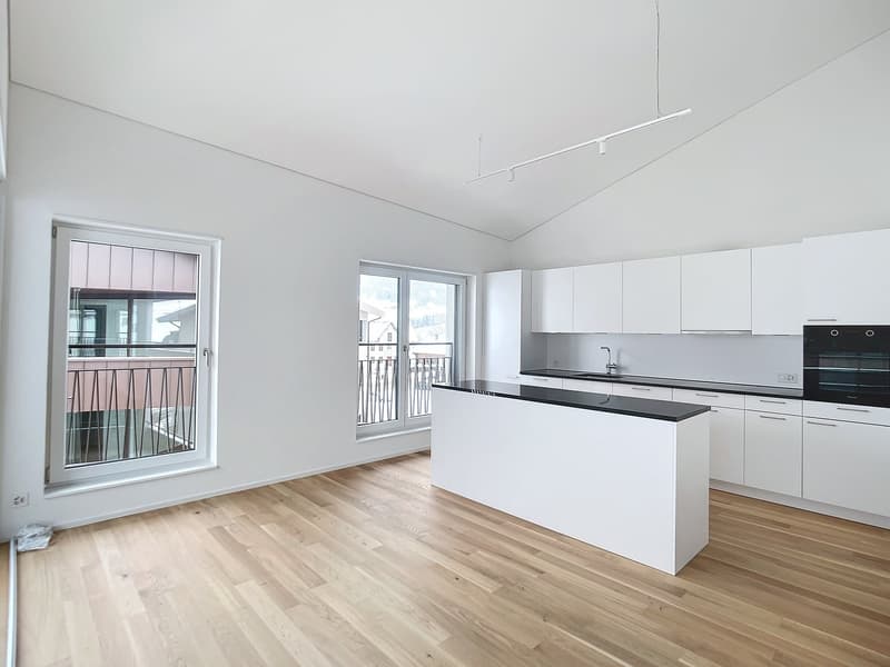 Moderne 3.5 Zimmerwohnung in Plaffeien (1)