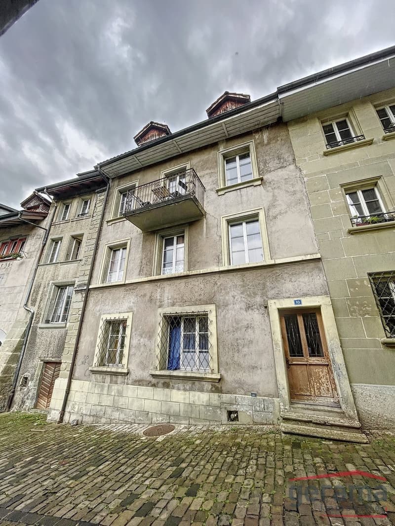 Studio rénové dans la Basse-Ville de Fribourg (4)