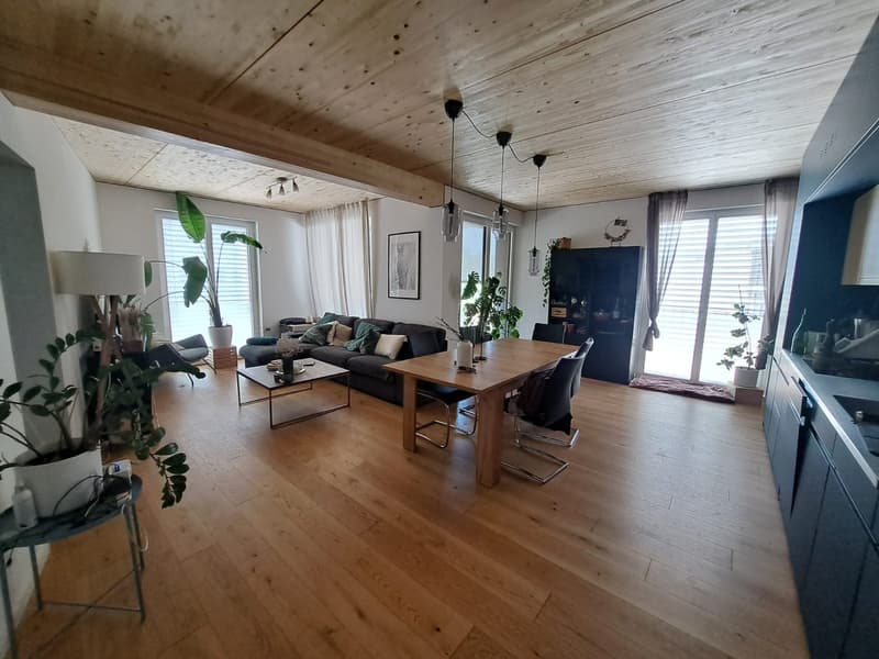 Moderne 3.5 Zimmerwohnung im 1. Obergeschoss im Herzen von Wettingen (2)