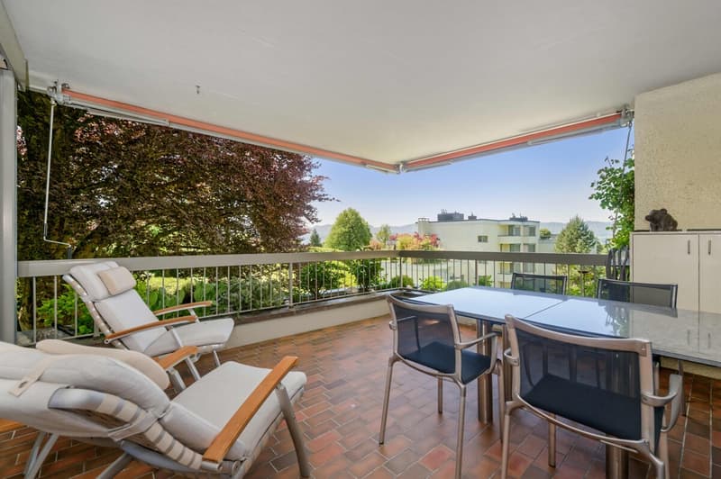 Gedeckte Terrasse