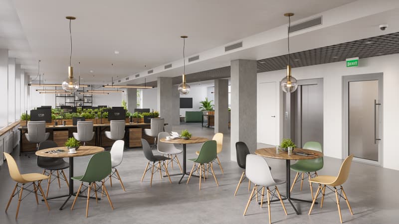 Visualisierung  2 Büro