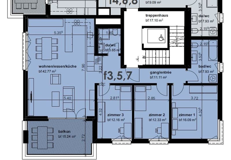Grundrissplan