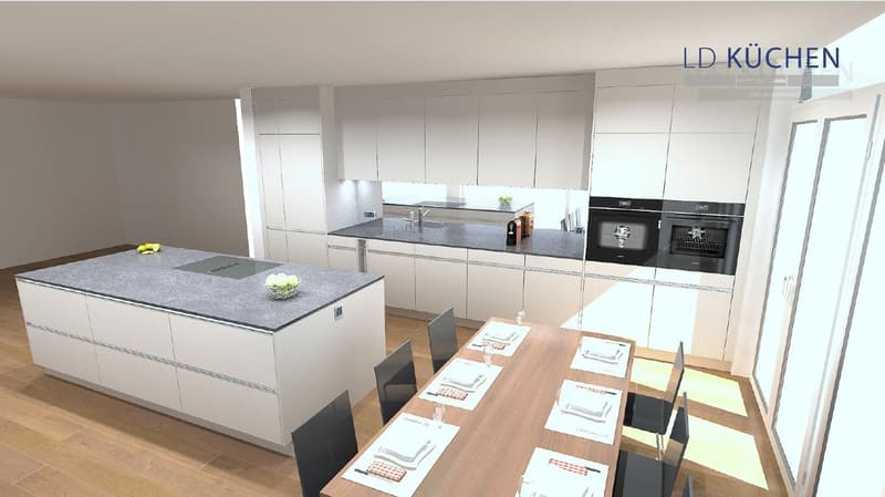 Appartement d'attique exclusif avec vue imprenable sur le lac de Zurich (3)
