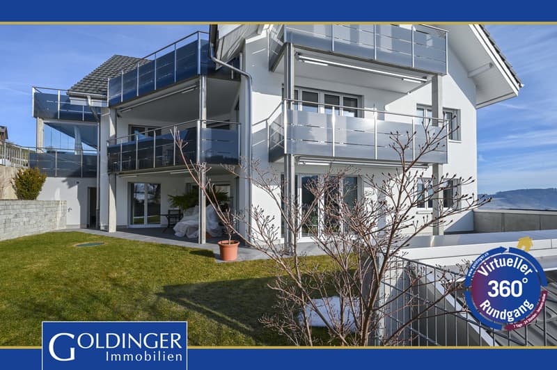 Modern, high-quality apartment with approximately 161 m² living space and mountain view (1)