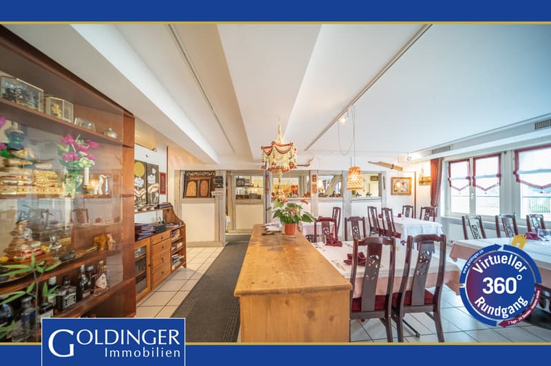 Traditional restaurant with cozy living quarters (1)