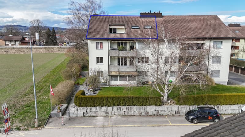 Wohnung eingezeichnet