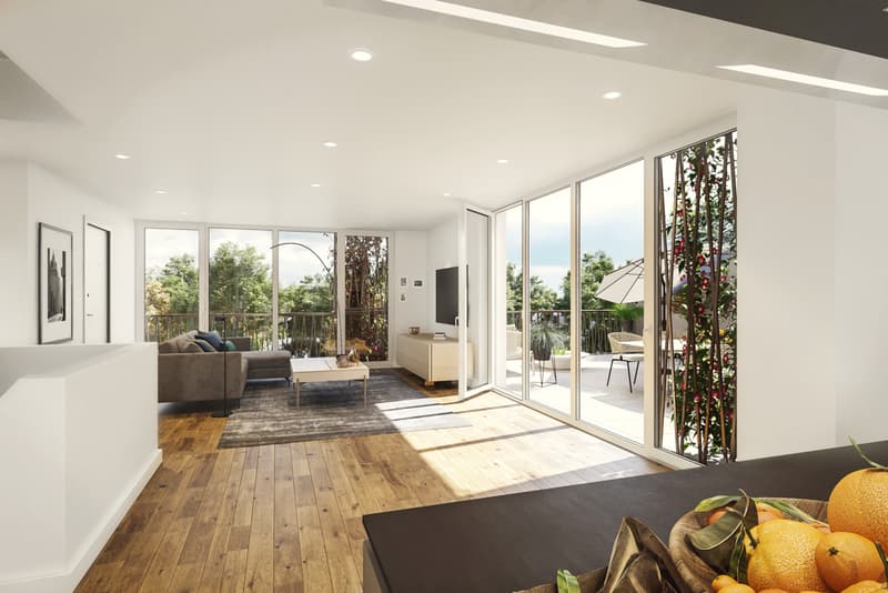 Visualisierung Wohnzimmer