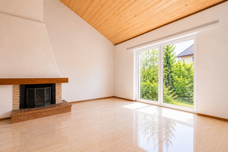 Wohnzimmer Cheminée