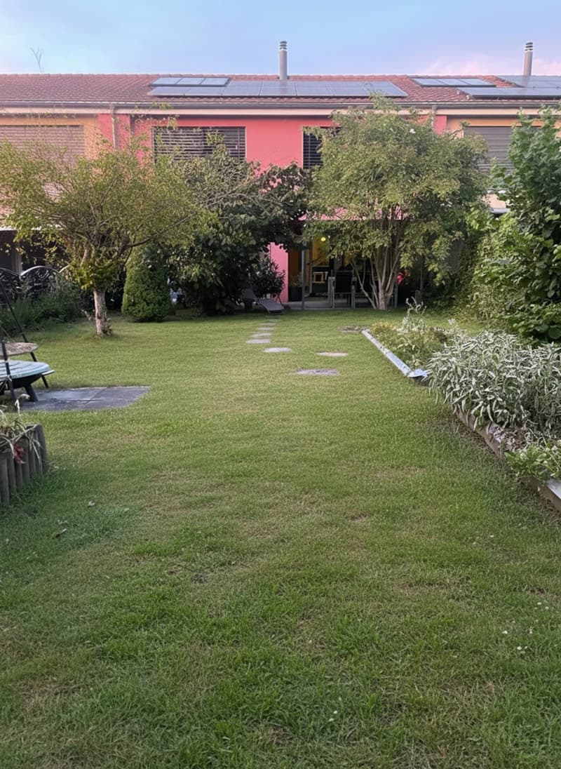 Cudrefin (à deux pas du Lac), très belle villa mitoyenne de 5,5 pièces avec jardin (17)