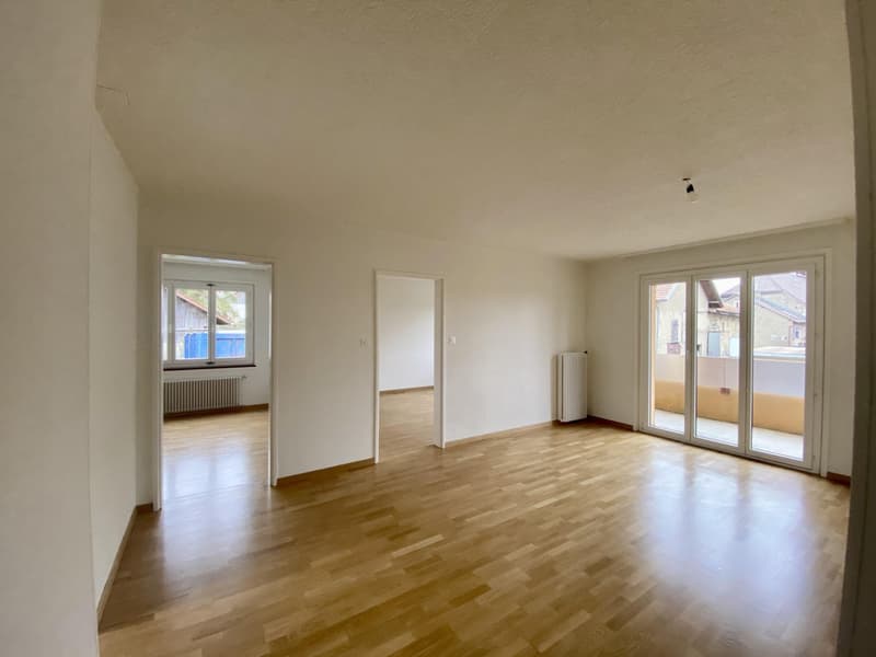 Appartement de 4 pièces, 71 m2, à Coffrane - Séjour