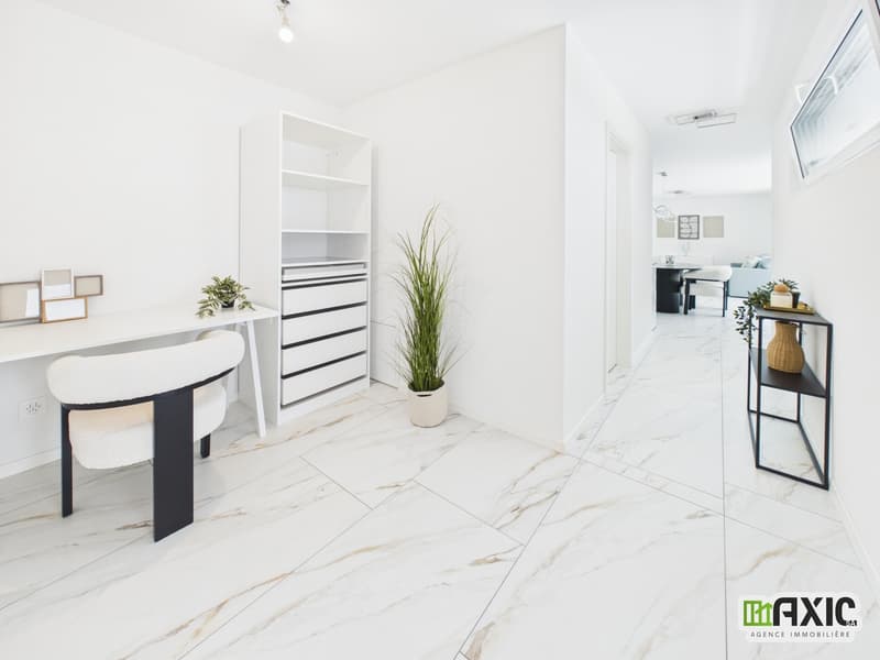 À LOUER - Nouveau 2.5 pièces au rez avec grande terrasse privative. (7)