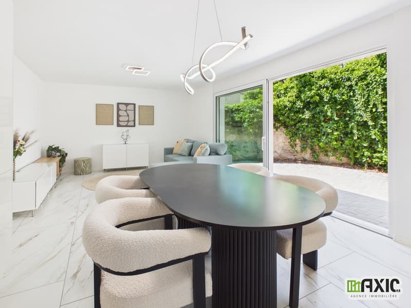 À LOUER - Nouveau 2.5 pièces au rez avec grande terrasse privative. (4)