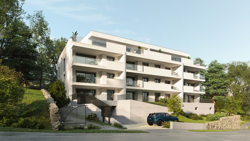 À vendre attique 3.5 pièces neuf de haut standing à Delémont (1)