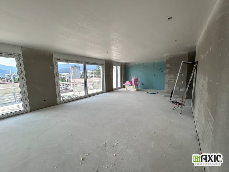 À vendre attique 3.5 pièces neuf de haut standing à Delémont (13)